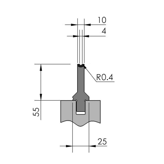 Matrice OZU-024 200 mm