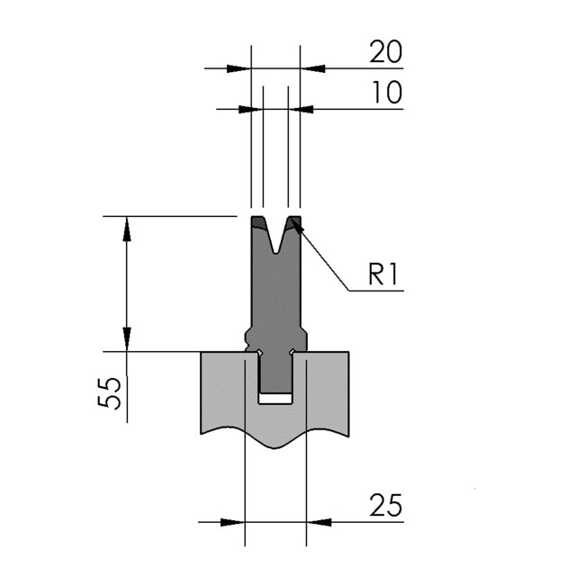 Matrice OZU-062 200 mm