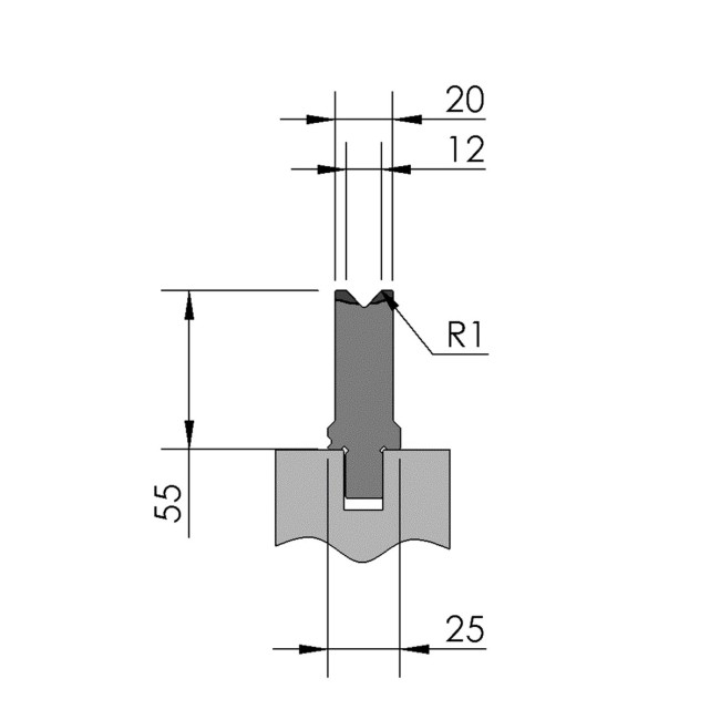 Matrice OZU-011 200 mm