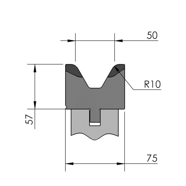 Matrice OZU-408 475 mm fractionné