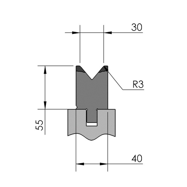 Matrice OZU-014 200 mm