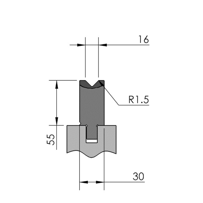 Matrice OZU-045 200 mm