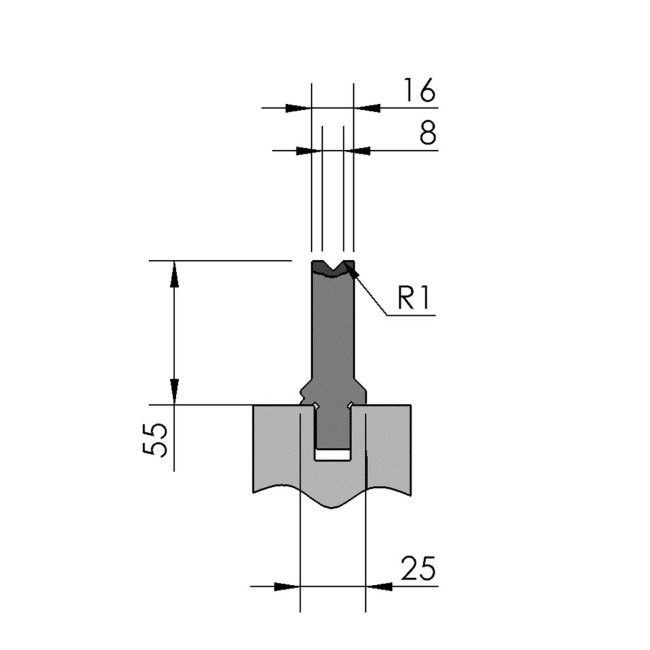 Matrice OZU-042 200 mm