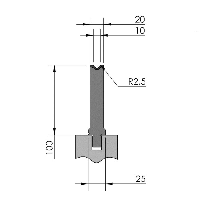 Matrice OZU-322 200 mm