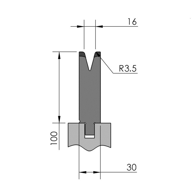 Matrice OZU-353 200 mm