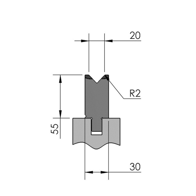 Matrice OZU-023 200 mm