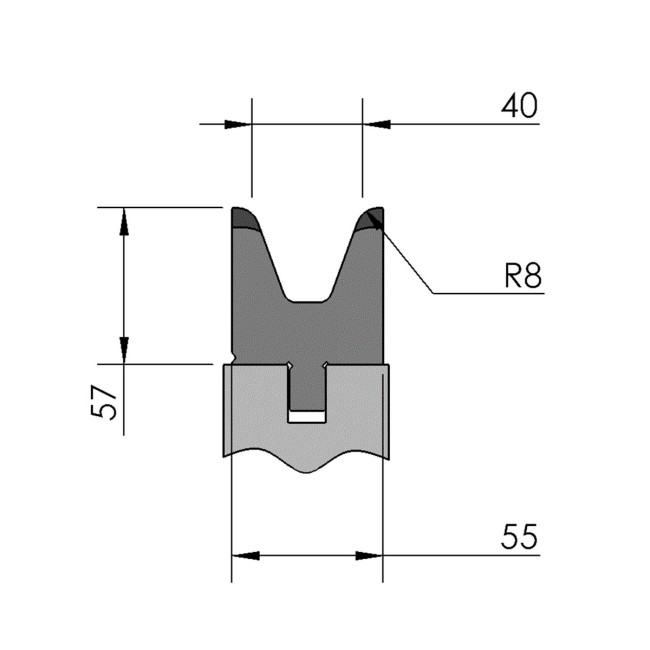 Matrice OZU-407 475 mm fractionné