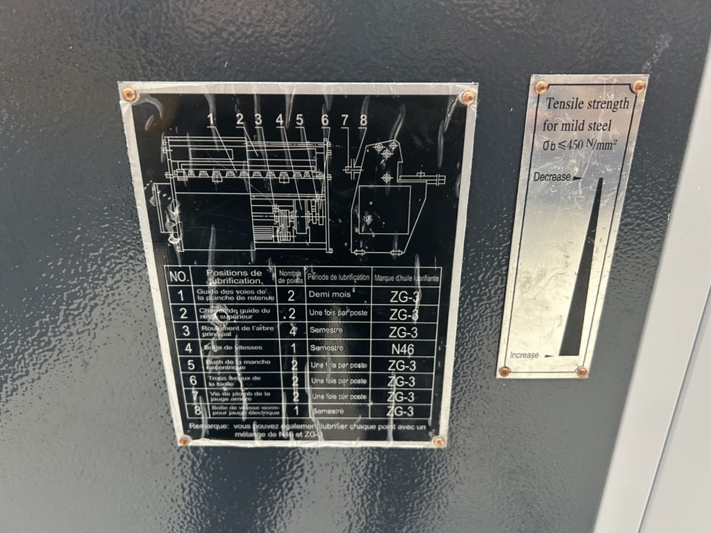 Cisaille mécanique ARROW C1250x3