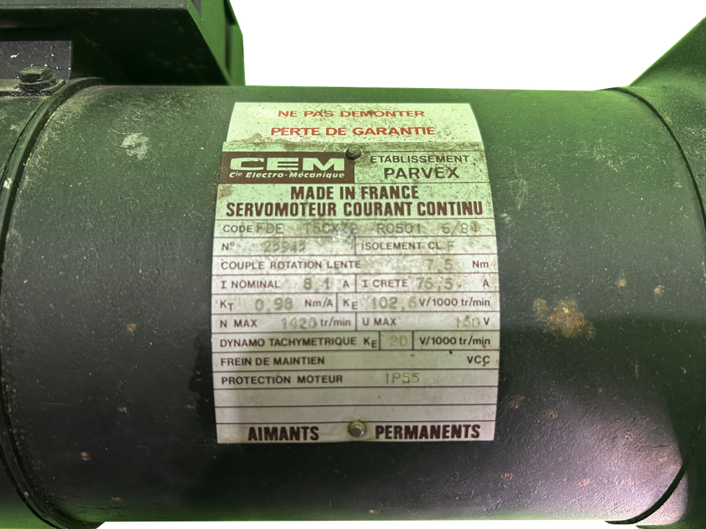 Moteur PARVEX