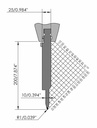 Poinçon type WILA BIU-053/1 Lg 515