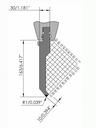 Poinçon type WILA BIU-022/1 Lg 515