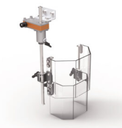 Protecteur de perçeuse telescopique avec microswitch PTR05/180