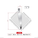 Poinçon type Amada neuf Arrow référence 1178 Lg 835