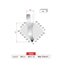 Poinçon type Amada neuf Arrow référence 1026 Lg 805 Fractionné