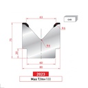 Matrice 1V type AMADA neuve ARROW référence 2023 Lg 805 Fractionné