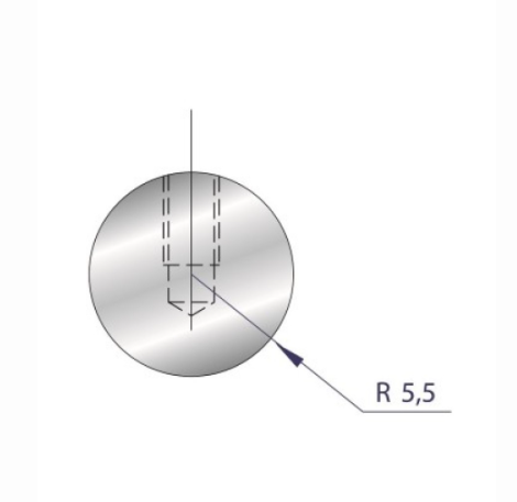 Outil à rayonner neuf ARROW référence 1185 Lg 835