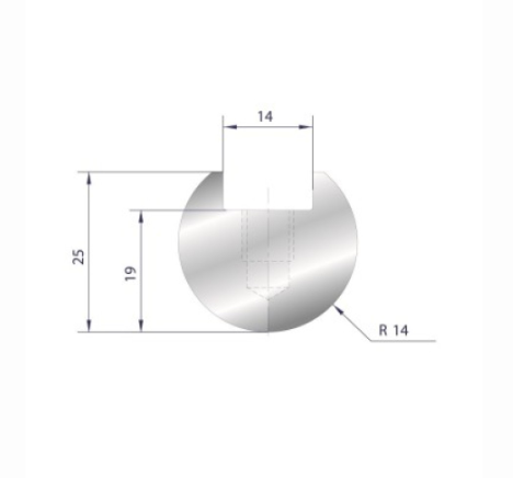 Outil à rayonner neuf ARROW référence 1109 Lg 835