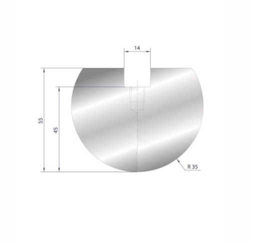 Outil à rayonner neuf ARROW référence 1115 Lg 835