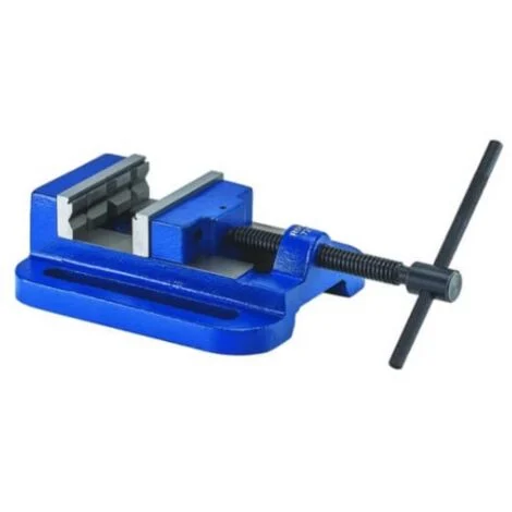 [2NMPER_2DIVPERETAUBSH7] Etau de perçage ROHM BSH-7 largeur 140mm avec lumière de positionnement sur toute la longueur de l'étau, avec x2 taquets, x2 rondelles et x2 vis
