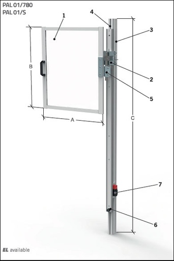 [2NMALE_PAL01_780] Protecteur Aléseuse PAL01/780