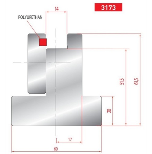 [2NTPLI_EUROSTAMP3173] Support matrice à inserts type AMADA neuf ARROW référence 3173 Lg 835