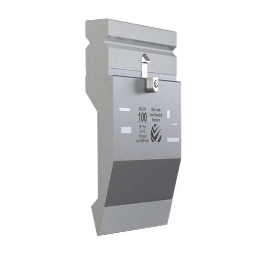 [2NTPLI_2SAFPLIBIU011/2] Poincon type Wila BIU011 Lg 550 fractionné